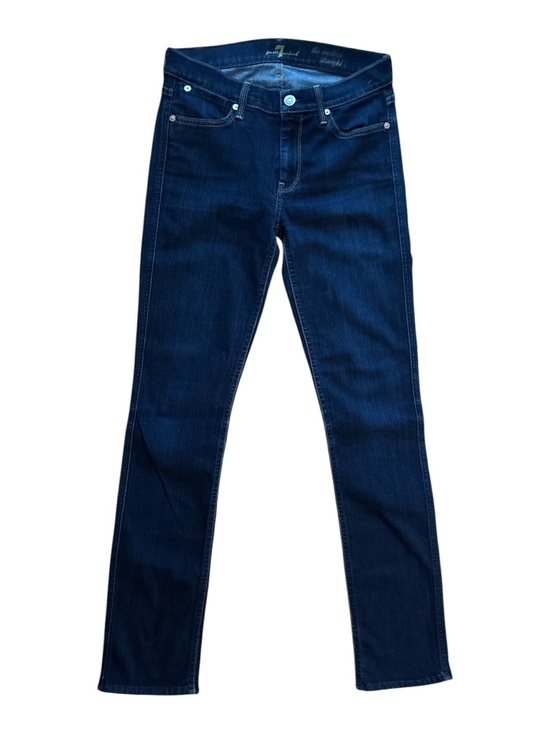 7 For All Mankind Denim - 7 for all Mankind The Modern Straight Classic Women's Dark Blue Jeans Size 29